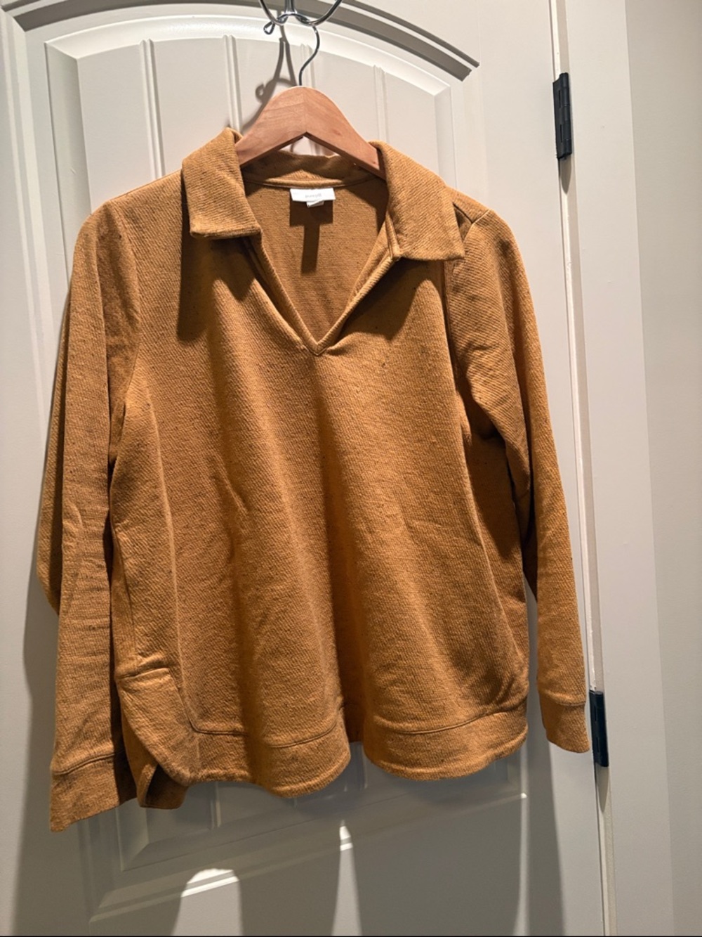 Collared V-Neck Women's Sweater